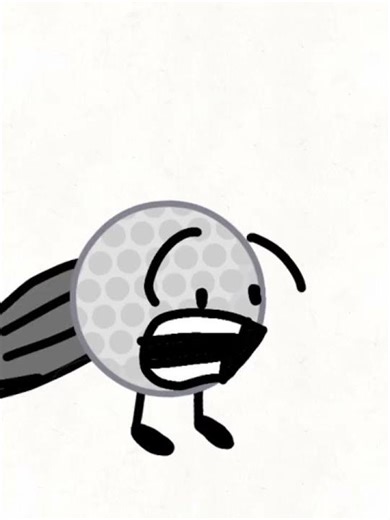 Animating a BFDI Character everyday - Day 5: Golfball