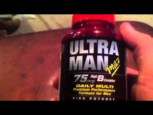 Ultra Man Max Multi-Vitamin Review