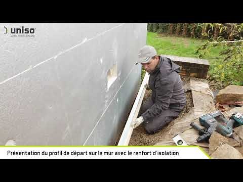 ITE UNISO : Comment démarrer la pose d’une isolation par l’extérieur Uniso ?
