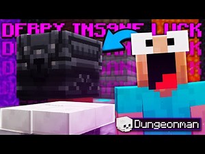 THE DERPY LUCK IS REAL! (Hypixel Skyblock Dungeonman #16)