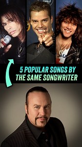 141K views · 960 reactions | 5 Popular Songs By The Same Songwriter -- Here are five popular songs that were written by the same songwriter - Desmond Child. Featuring "Livin' on a Prayer" by Bon Jovi; "Angel" by Aerosmith; "Livin' la Vida Loca" by Ricky Martin, "I Was Made for Lovin' You" by Kiss, and "Kiss the Rain" by Billie Myers. #80smusic #90smusic #bonjovi #aerosmith #rickymartin #desmondchild | Tommy Edison | Facebook