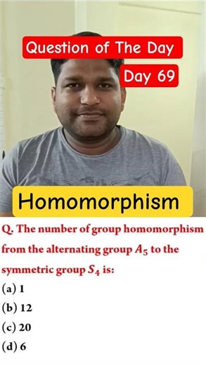 Homomorphism | Group Theory | CSIR NET & GATE Maths | IFAS