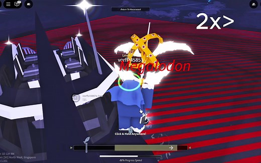 Catching a Megalodon Subspace Mutation in Roblox