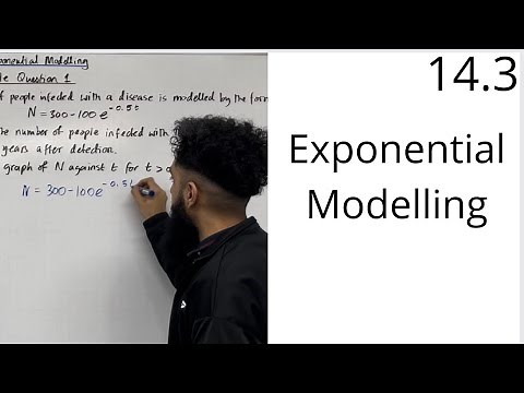 Edexcel AS Level Maths: 14.3 Exponential Modelling