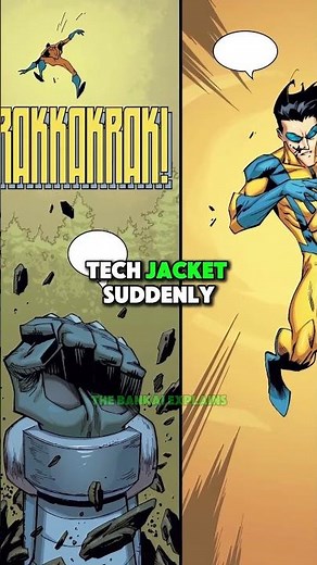 Tech Jacket Vs Tracksuit Mark And Long Hair Mark Explained! #invincible #comics
