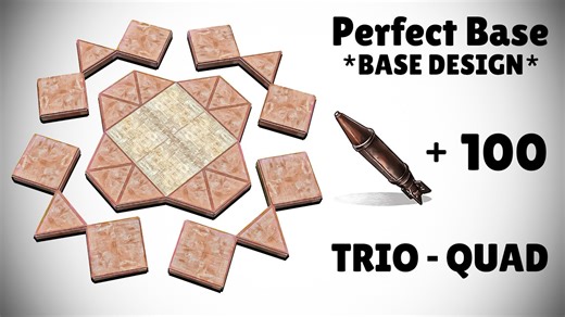 Perfect 2x2 Base Design for Trio/Quad Teams in Rust - Over 100 Rockets Defense! | Base Design Rust 2026