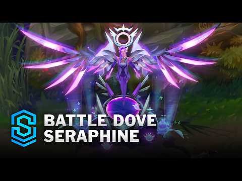 Battle Dove Seraphine Skin Spotlight - Pre-Release - PBE Preview - League of Legends