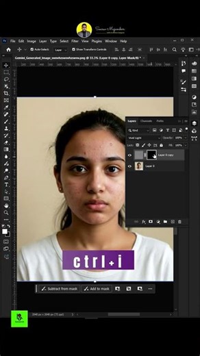 Photoshop cc editing tutorial Photoshop speed art #short #photoshop #photoediting