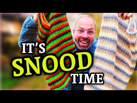 Let's Tunisian Crochet a Snood | Right-handed Tutorial