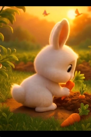 3.8M views · 47K reactions | Cute Baby Bunny’s Carrot Adventure |...