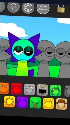 sprunki sulfur phase 1 pyramixed #animation #art 🔵🔵🔵🔵