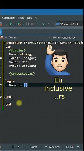 Dev Dica #delphi #delphiiniciantes #d2bridge #developer