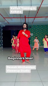 49K views · 909 reactions | Kathak beginners level at Viswarup Studio, New Town, Kolkata. Join today 6291141687 / 9819765388 | Devesh Mirchandani International Workshops | Facebook