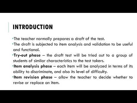 MODULE 5 Administering, Analyzing, & Improving Tests