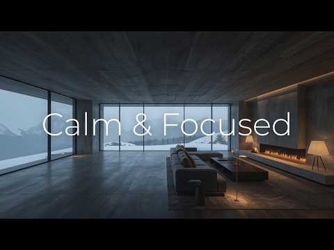 Calm & Focused Deep Music for Work | Ambient Background for Studying & Productivity