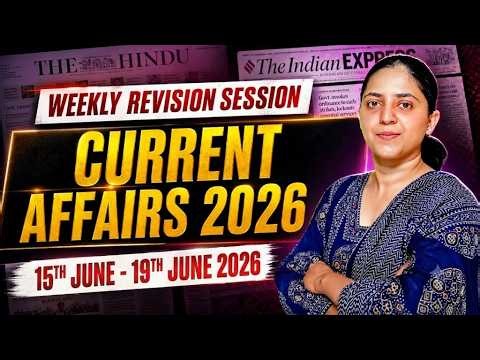 Weekly Revision Session | 15th - 19th June 2026