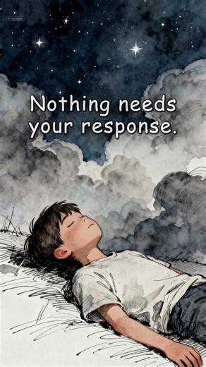 Sometimes, rest is enough