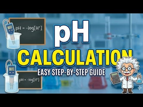 pH calculation of weak acid or base