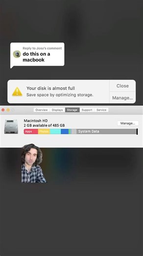 Mac Storage Almost Full? Quick Fix