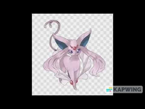 Pokémon All Mega Eeveelutions Cry