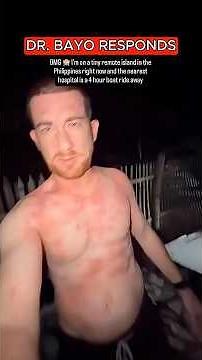 Ocean rash + numbness Get medical help #newfearunlocked