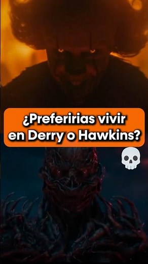 Stranger Things or IT: Welcome to Derry? Which universe would you rather live in? 💀 #it