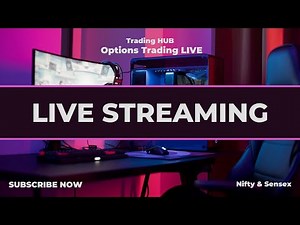 LIVE Options Trading | Nifty, Sensex, BankNifty| Traders HUB