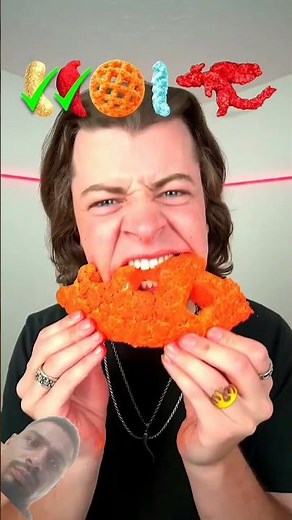 No reaction ASMR challenge Lukedidthat & I copied #noreaction #funny #viral #asmr #food #lukedidthat