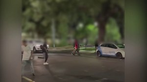 Dozens of youths brawl in the streets of Alice Springs