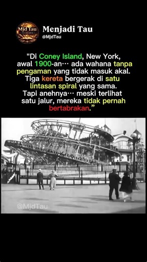 3 Kereta di 1 Jalur Spiral Tanpa Pengaman—Tapi Aman?