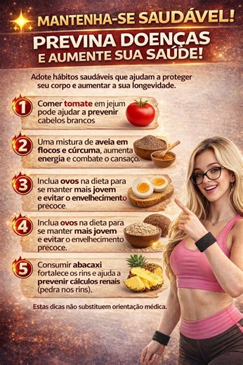 Comece HOJE: 5 hábitos que protegem seu corpo #saude #nutricaosaudavel #dieta #alimentacaosaudavel