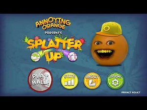 Annoying Orange Splatter Up - Game Over