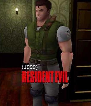 Evolution of Chris Redfield in Resident Evil Series (1996-2023)