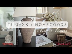 Shop with Me & Haul at TJ Maxx & Home Goods / Summer 2025 Home Decor