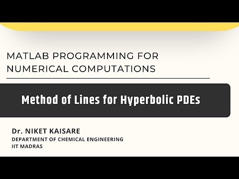 Method of Lines for Hyperbolic PDEs