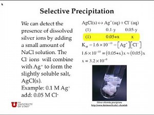 Selective Precipitation