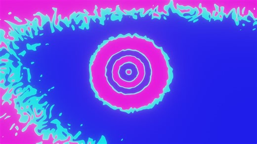 Cartoon abstract pink and blue background - Free Stock Video