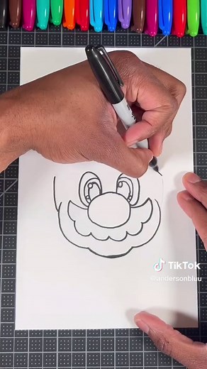 Easy Way To Draw Super Mario! 😍