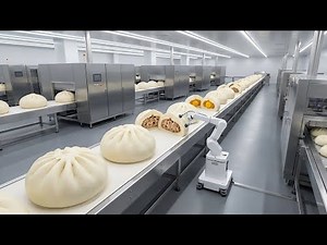 How Steamed Buns Are Made in a Real Factory: Inside Industrial Bao Production