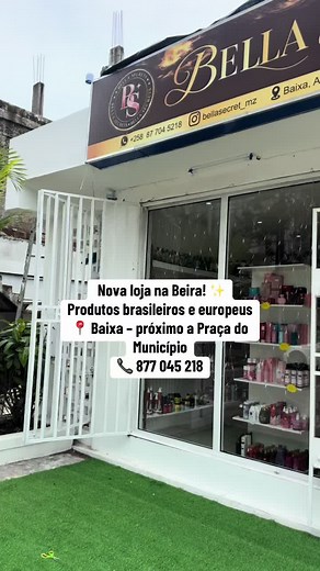 Estamos na Beira , rua Eduardo mondlane baixa , ao lado da FIR. 877045218 chamada e WhatsApp