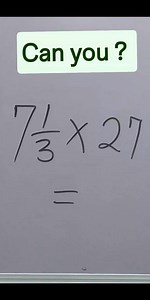 27K views · 77 reactions | Simple Math Challenge #basicmath #mathematics #math #viral #reels | Dr V Maths | Facebook