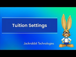 Tuition Settings