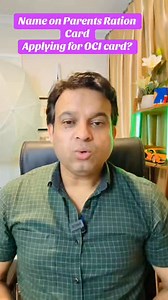As per new OCI guidelines, you must also remove your name from Parents Ration card before applying for OCI card?? For home loan queries: Call 📞 0275090203 *this video is for awareness purposes only. For more details visit official OCI website. #rationcard #nrirationcard #ocicardres #indiangovernment | Swaran Kattal