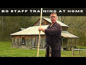 Bo staff training at home: simple self defense weapon