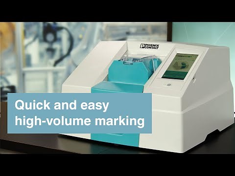 Quick and easy high-volume marking