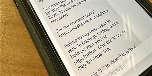 Police warn Alaskans of new widespread text scam