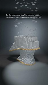3,218 LEGO pieces became a 500-year-old war helmet