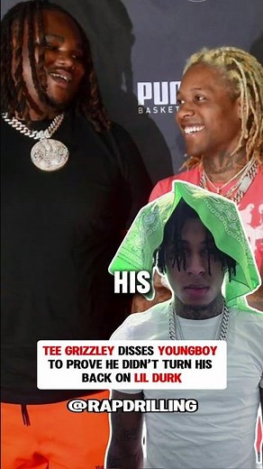 Tee Grizzley Disses NBA YoungBoy To Prove He didn't Turn his Back On Lil Durk #nbayoungboy #lildurk