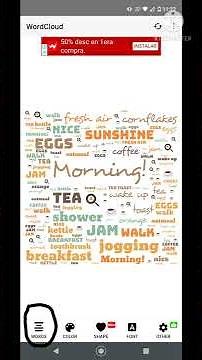 Tutorial "Como crear WordClouds" (Nubes de palabras).