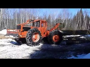 Timberjack 230d avec merisier de 36''